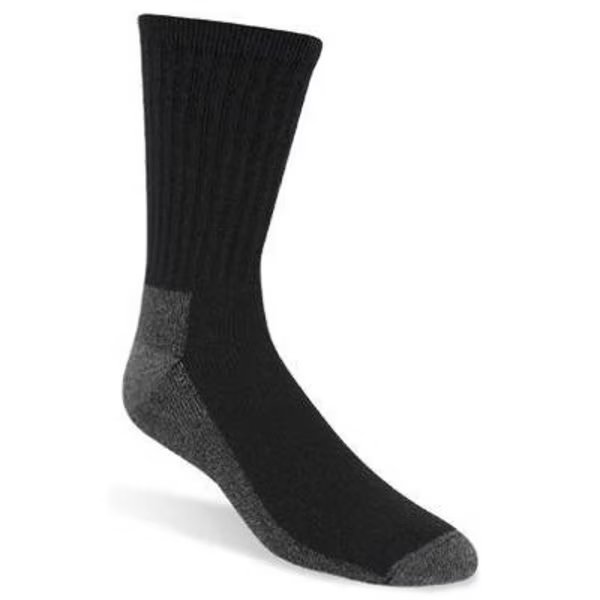 3PK LG BLK Work Sock, Wigwam Mills, Mfr#: S1221-052-LG