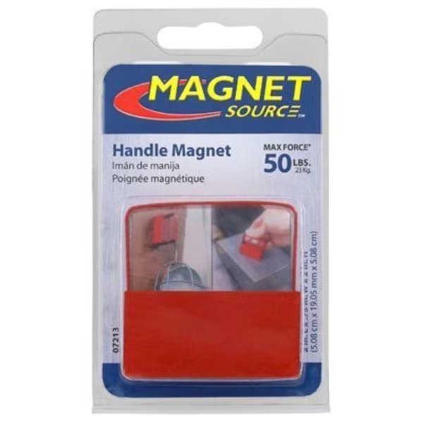RED Handle Magnet, Master Magnetics, Mfr#: 7213