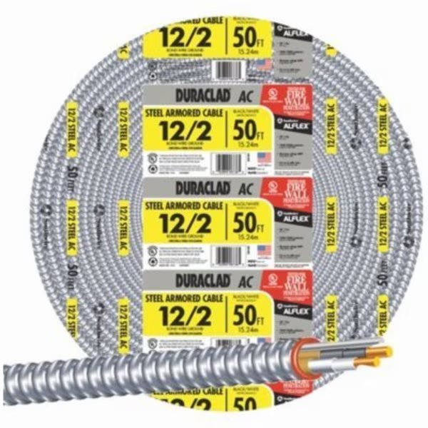 50' 122ACT Armor Cable, Southwire, Mfr#: 55274922