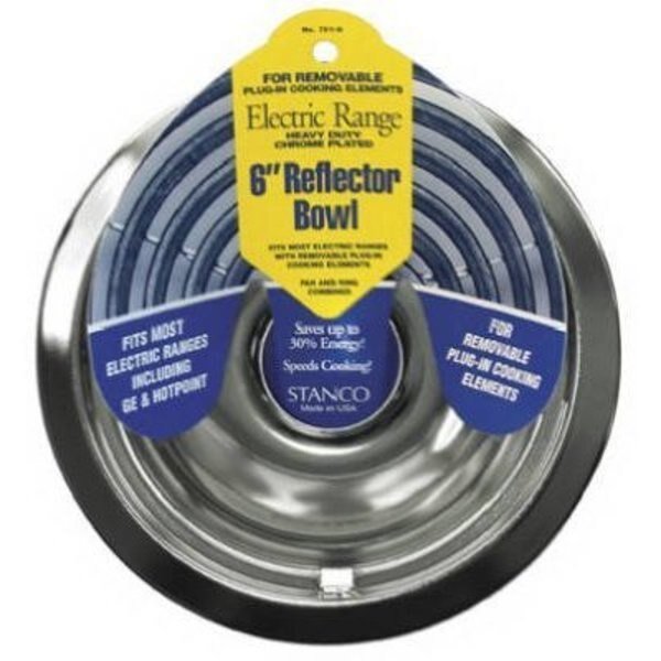 6 CHR Reflector Bowl, Stanco Metal Prod, Mfr#: 701-6