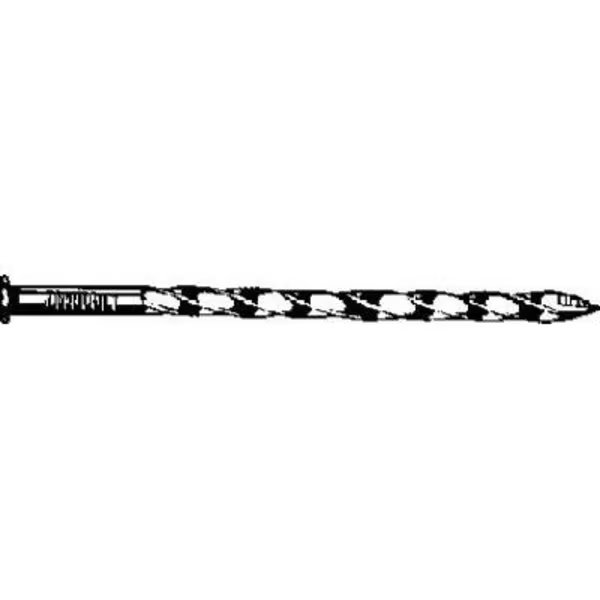 Common Nail, 2-1/2 in L, 8D, Hot Dipped Galvanized Finish, Maze Nails, Mfr#: S257S-1