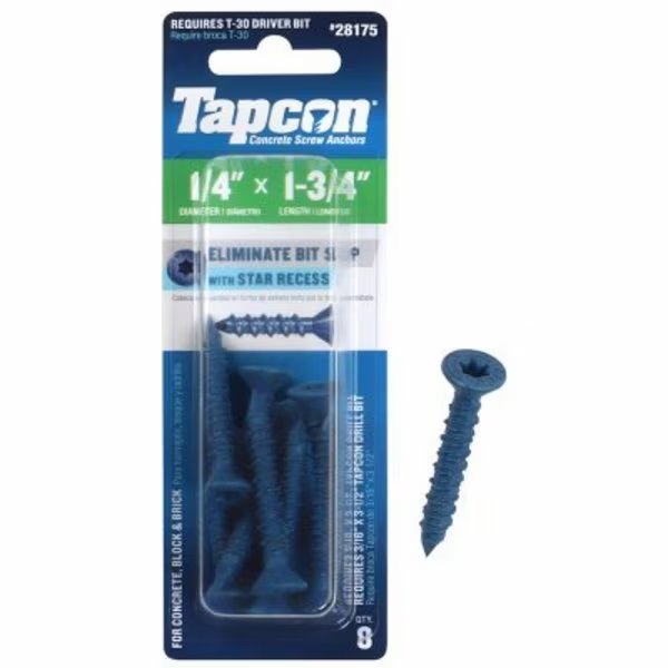 8PK14x134Conc Anchor, Itw, Mfr#: 28175