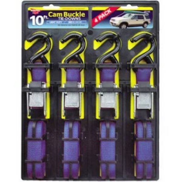 4PK10' CamBuck Tie Down, Hampton Products-Keeper, Mfr#: 5105