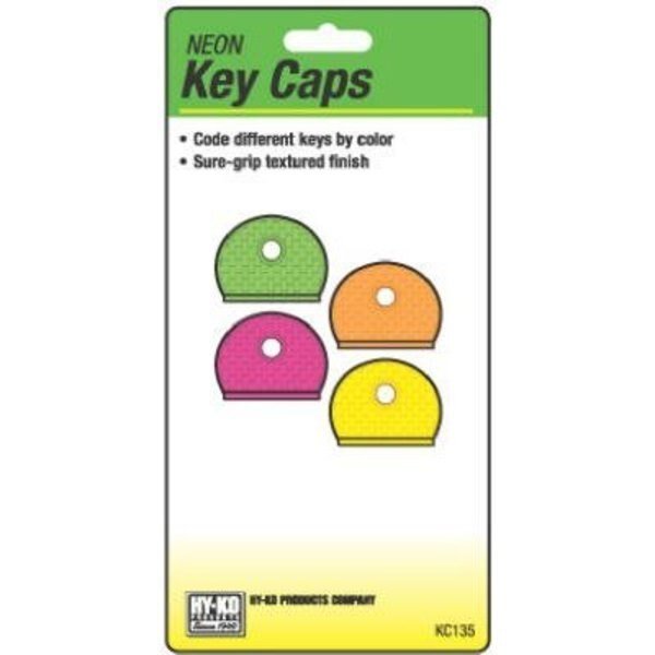 4PK Neon Key Caps, Hy-Ko Prod, Mfr#: KC135