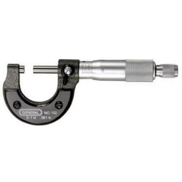 Util Micrometer, General Tools Mfg, Mfr#: 102