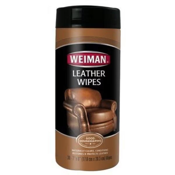 30CT Leather Wipes, Weiman Products, Mfr#: 91