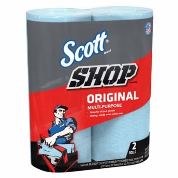 2PK 55Sheet Shop Towel, Kimberly-Clark Professional, Mfr#: 75040