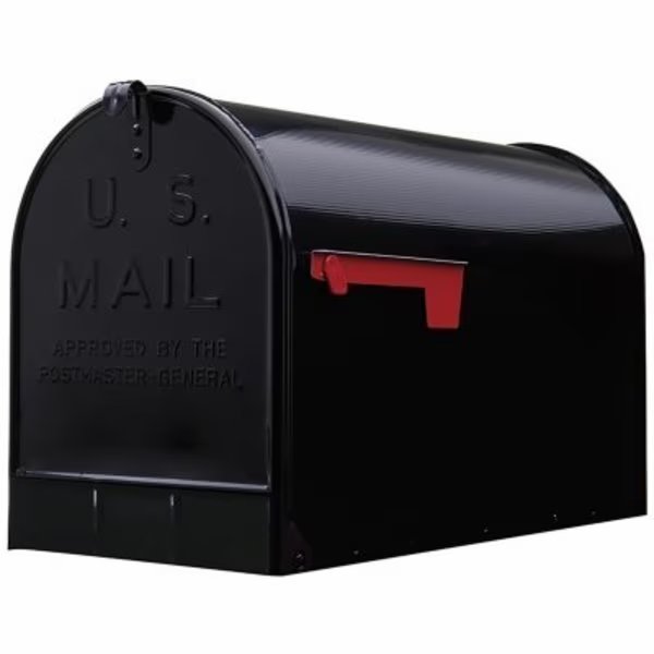 BLK T3 Rural Mailbox, Solar Group, Mfr#: ST200B00