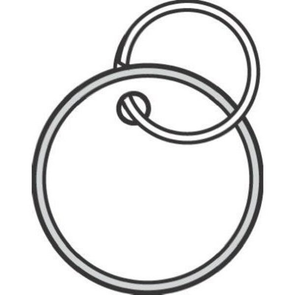 50PK Paper TagRing, Hy-Ko Prod, Mfr#: KB144-50