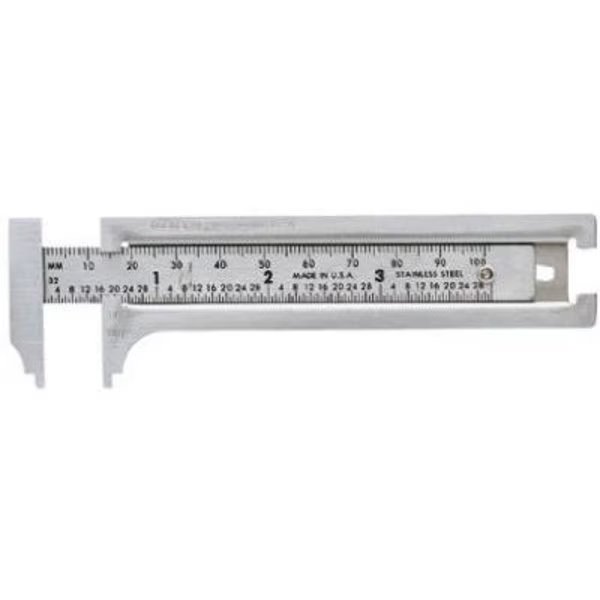 SS Pock Caliper, General Tools Mfg, Mfr#: 132ME