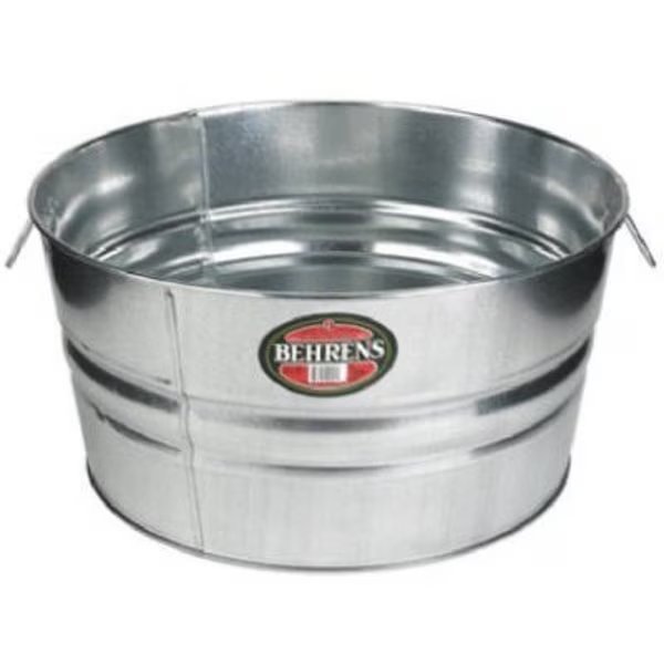 15GAL Galv RND Tub, Behrens, Mfr#: 2GS