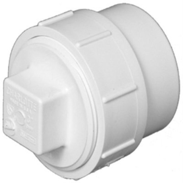 4 Cleanout And Plug, Charlotte Pipe And Foundry, Mfr#: PVC 00105X 1200HA