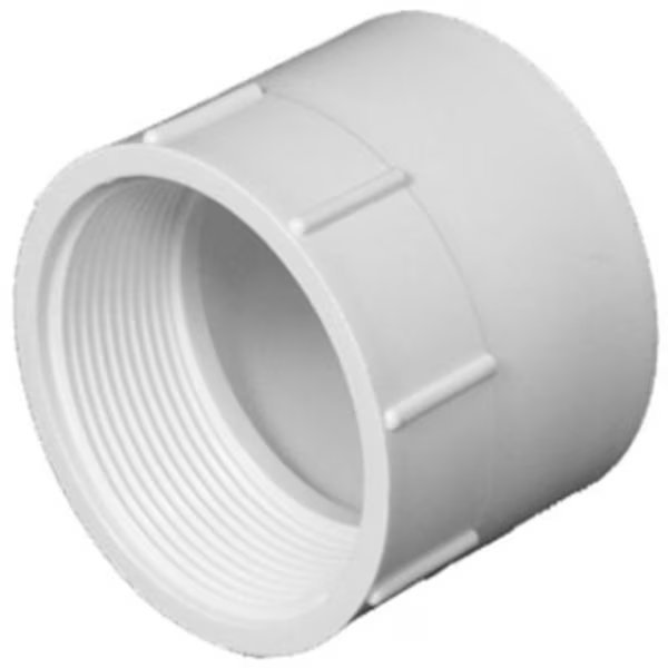 4 DWV FPT Adapter, Charlotte Pipe And Foundry, Mfr#: PVC 00101  1400HA