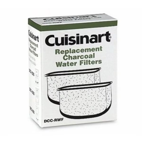 2PK Repl WTR Filter, Cuisinartrp, Mfr#: DCC-RWF