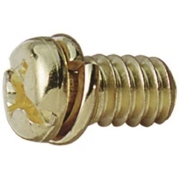 10PK BRS Motor Screw, Westinghouse, Mfr#: 77047