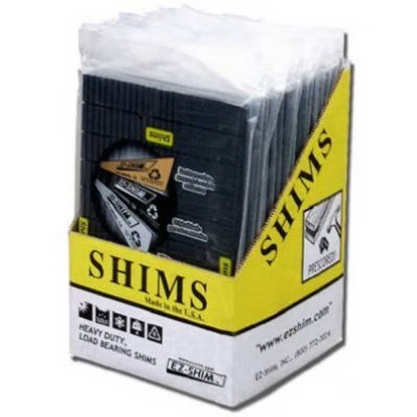 20PK BLK Plastic Shims, Ez-Shim, Mfr#: ETC-1A