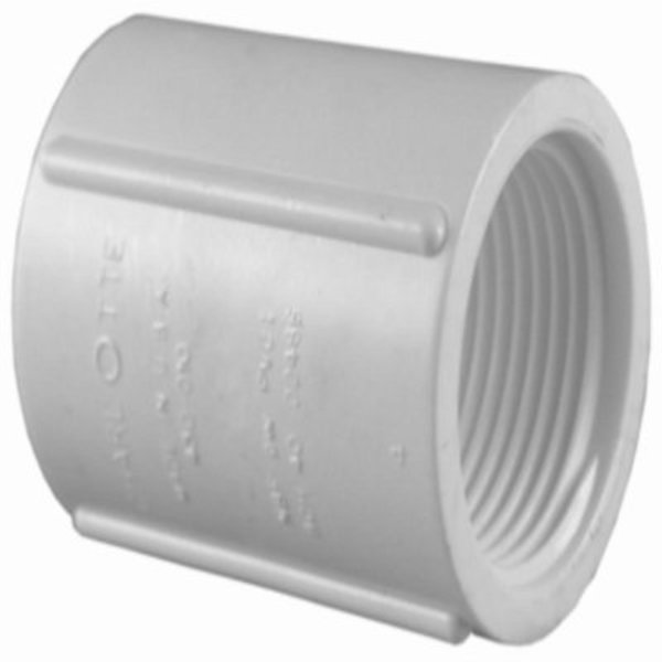 1 THRD Coupling, Charlotte Pipe And Foundry, Mfr#: PVC 02102  1000HA