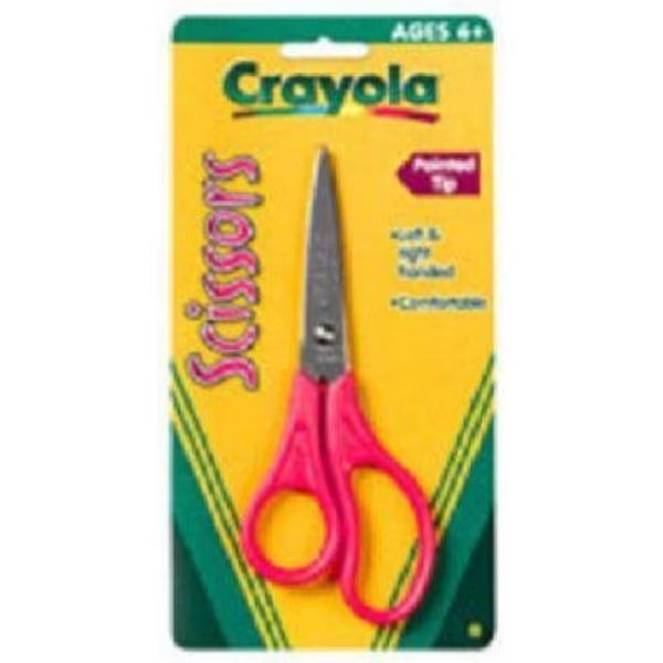 Pointed Tip Scissors, Crayola, Mfr#: 69-3010