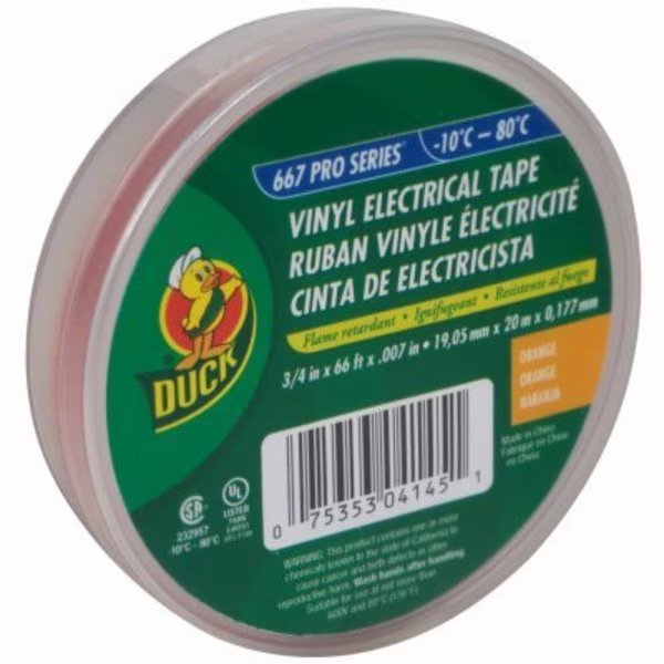 34x66'ORG Elec Tape, Shurtech Brands, Mfr#: 299005