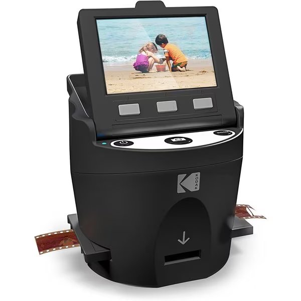 SCANZA Digital Film & Slide Scanner - Converts 35mm, 126, 110, Super 8 & 8mm Film & Slides, Kodak, Mfr#: RODFS35