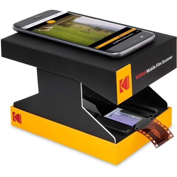 Mobile Film Scanner - Fun Novelty Scanner Lets You Scan and Play with Old 35mm Films & Slides, Kodak, Mfr#: RODMFS50