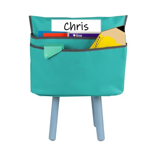 Standard Chair Cubbie, 14, Seafoam Green, C-Line Products, Mfr#: 10414