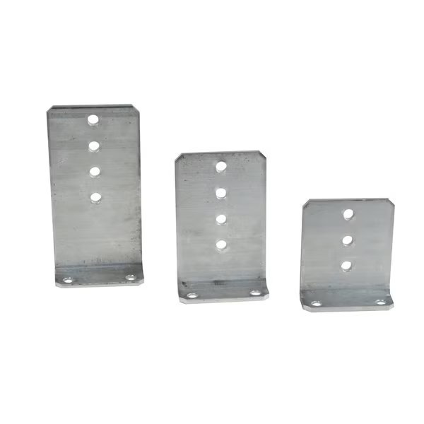 Vertical Bunk Brkt, 5 in. x 6 in., Alum, UPC Label, C.E. Smith, Mfr#: 10160A40