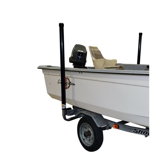 Post Guide-On, 60 in., Blk PVC, Boxed, C.E. Smith, Mfr#: 27646