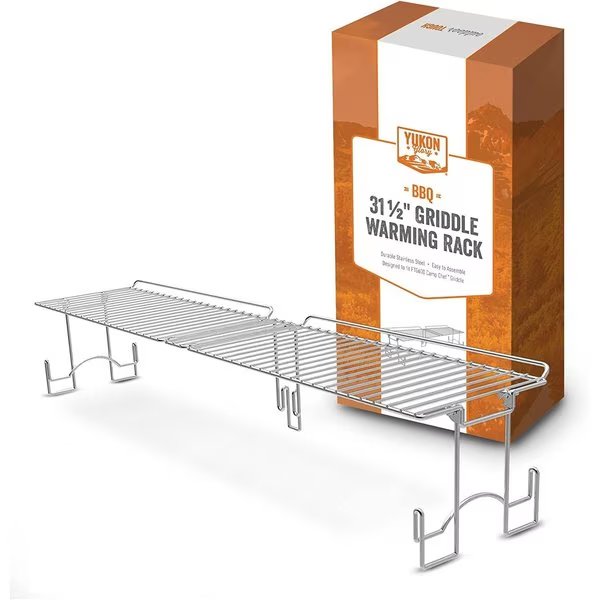Griddle Warming Rack: 31.5 in., Yukon Glory, Mfr#: YG-6000