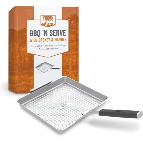 Grill 'N Serve Wide Basket, Yukon Glory, Mfr#: YG-777D