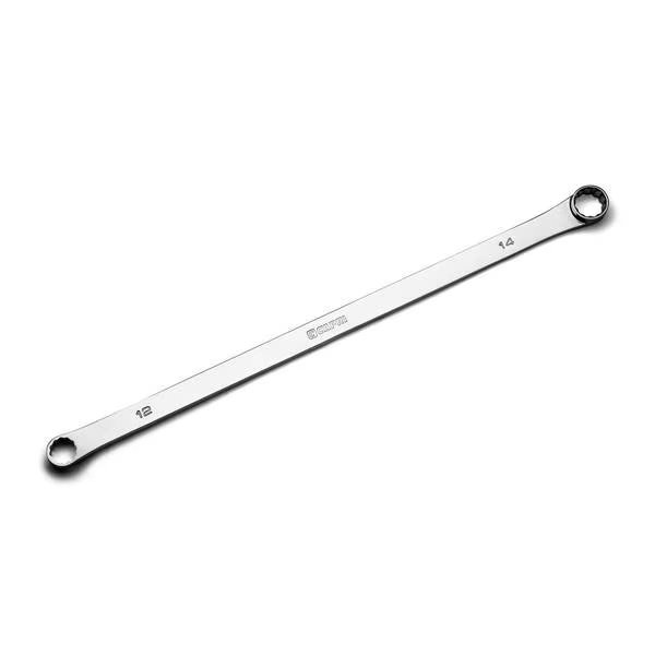12 mm x 14 mm 0-Degree Offset Extra-Long Box End Wrench, Capri Tools, Mfr#: CP11800-1214