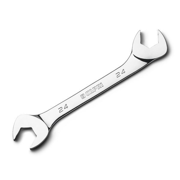 24mm Angle Open End Wrench, 30Deg and 60Deg Angles, Metric, Capri Tools, Mfr#: CP11924