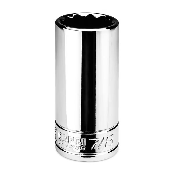 3/8 in Drive 7/8 in 12-Point SAE Deep Socket, Capri Tools, Mfr#: CP16388