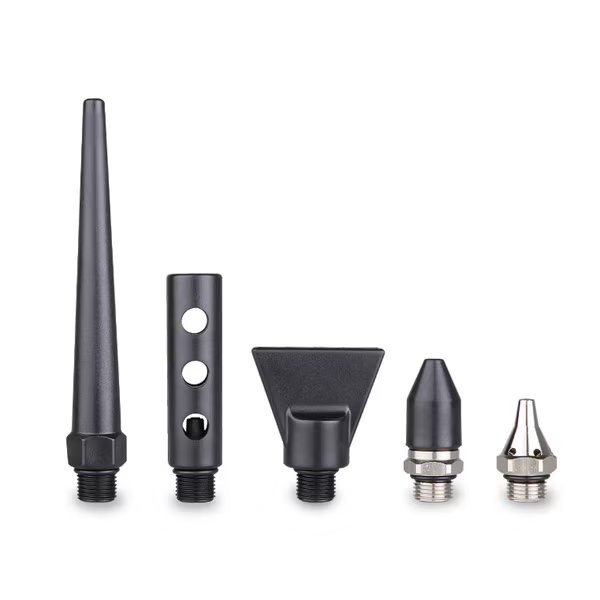 Nozzle Set for Air Blow Gun, 5 pcs, Capri Tools, Mfr#: 2-1094