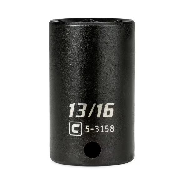 3/8 in. Drive 13/16 in. Semi-Deep Impact Socket, Capri Tools, Mfr#: CP53158