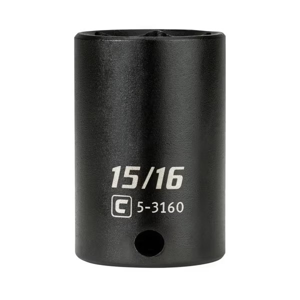 3/8 in. Drive 15/16 in. Semi-Deep Impact Socket, Capri Tools, Mfr#: CP53160