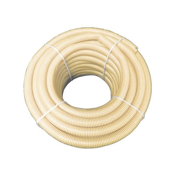 Kable Kontrol® Convoluted Split Wire Loom Tubing - 1/2" Inside Diameter - 100' Length - Beige, Kable Kontrol, Mfr#: WL904-SP100-ORANGE