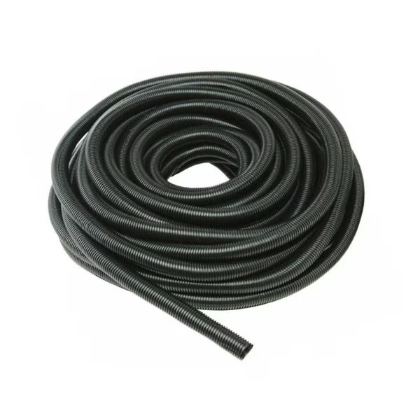 Flame Retardant Split Wire Loom - Polypropylene – 3/8” Inch Diameter – 100’ Feet Long – Black, Kable Kontrol, Mfr#: FRPPWL.500-100SP