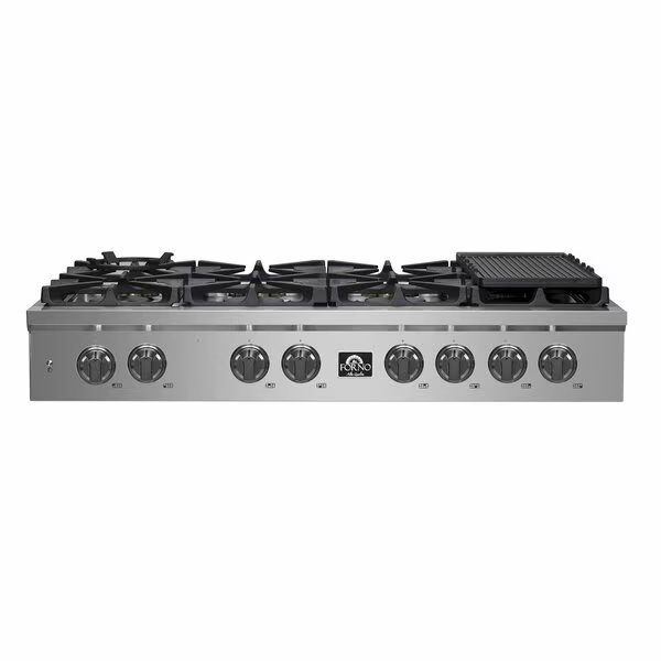 SPEZIA ALTA QUALITA 48In. PRO-STYLE GAS RANGETOP, Forno, Mfr#: FCTGS5751-48