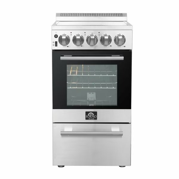 Pallerano 20In. Freestanding Electric Range, 4 elements, Forno, Mfr#: FFSEL6052-20