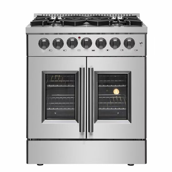 Galiano 30In. Freestanding French Door Dual Fuel Range, Forno, Mfr#: FFSGS6356-30