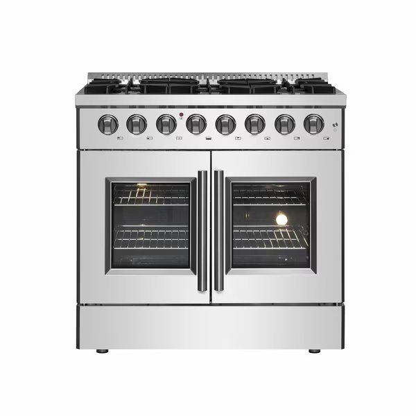 Galiano 36In. Freestanding French Door Dual Fuel Range, Forno, Mfr#: FFSGS6356-36