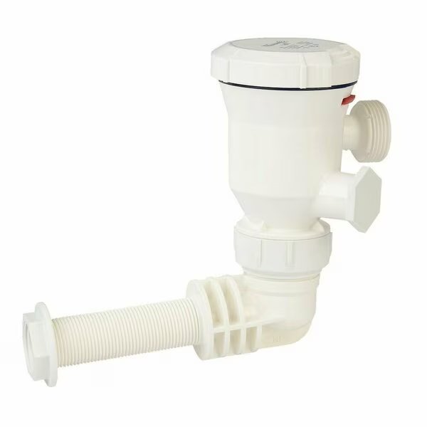 Attwood Tsunami Mk2 T800 Aerator, 12V, 90-Degree Inlet, Attwood Marine, Mfr#: 5654-4