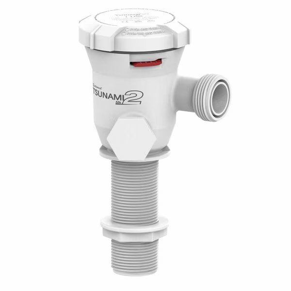 Attwood Tsunami Mk2 T1200 Aerator, 12V, Straight Inlet, Attwood Marine, Mfr#: 5660-4
