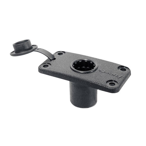 244 Flush Deck Mount w/Rain Cap, Scotty, Mfr#: 244-BK
