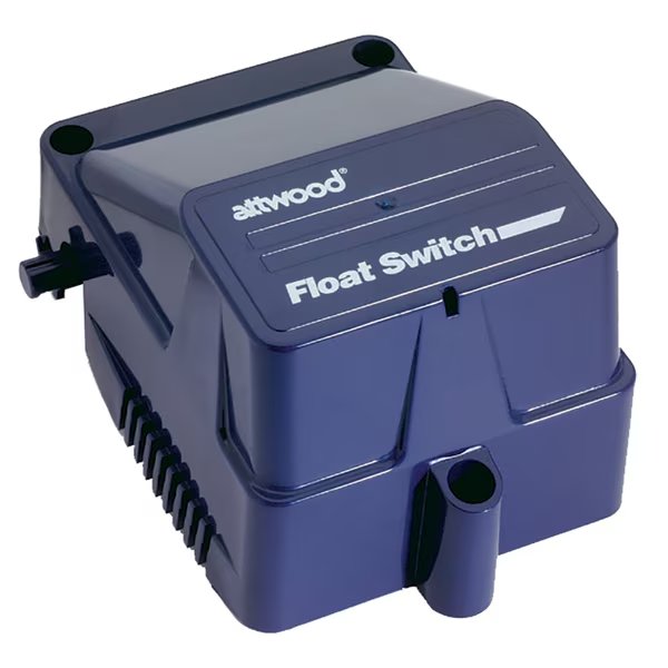 Automatic Float Switch w/Cover - 12V & 24V, Attwood Marine, Mfr#: 4201-7