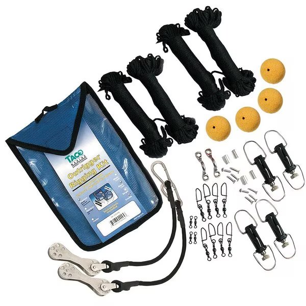 TACO Premium Double Rigging Kit f/2-Rigs on 2-Poles, Taco Marine, Mfr#: RK-0002PB