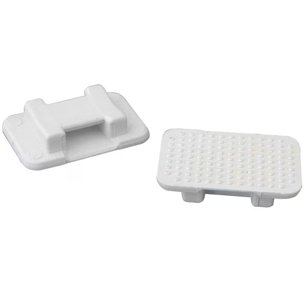 AT-5 Large White Nylon Wire Tie Mount - Qty. 100, Weld Mount, Mfr#: 805900