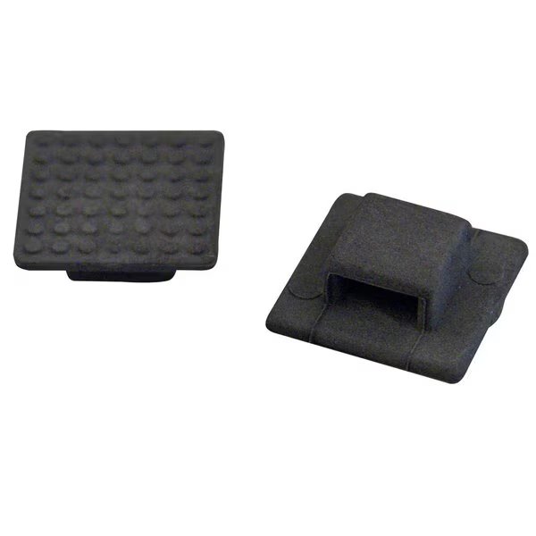 AT-3B Small Black Nylon Wire Tie Mount, 100PK, Weld Mount, Mfr#: 803900B