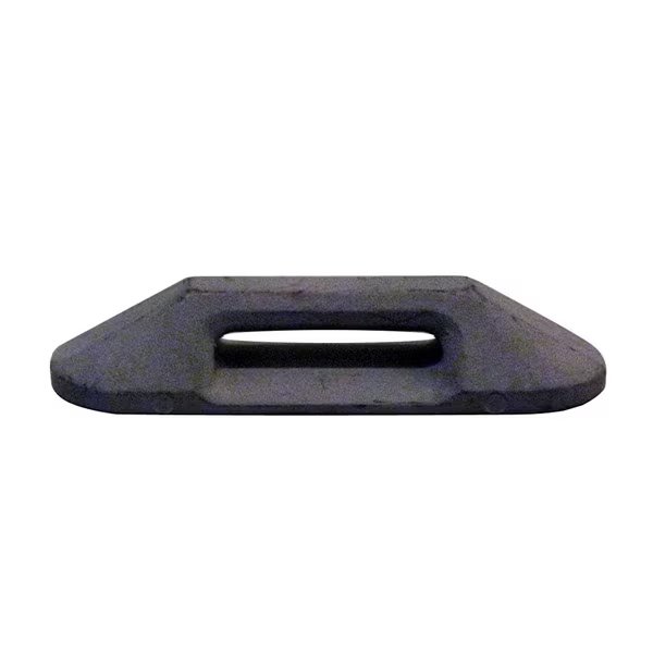 AT-113B Large Black Footman's Strap - Qty. 6, Weld Mount, Mfr#: 80113B